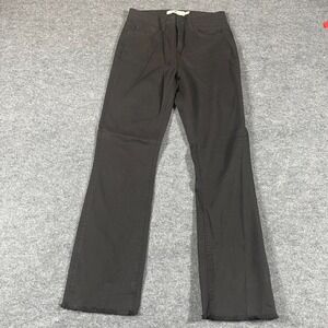 Vineyard Vines Jeans Womens 25 Black Denim High Rise Kick Flare Stretch 27x28